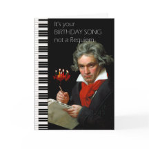 Beethoven Humor Birthday Card