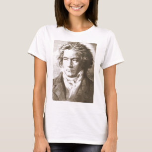 Beethoven In Sepia T-Shirt