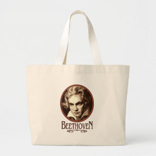 Beethoven Large Tote Bag