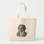 Beethoven Large Tote Bag