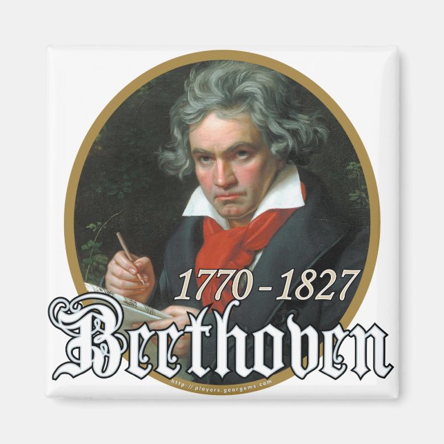 Beethoven Magnet (Front)
