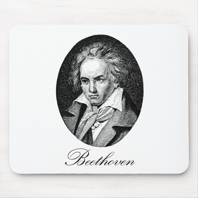 Beethoven Mouse Pad (Front)