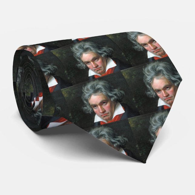 Beethoven Neck Tie (Rolled)