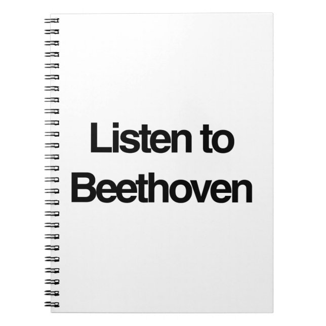 Beethoven Notebook (Front)
