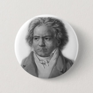 Beethoven Pinback Button