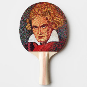 Beethoven Ping-Pong Paddle