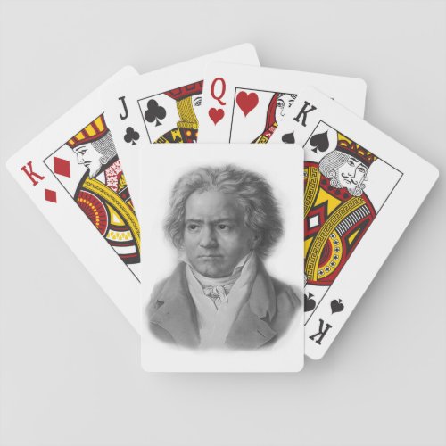 Beethoven Playing Cards
