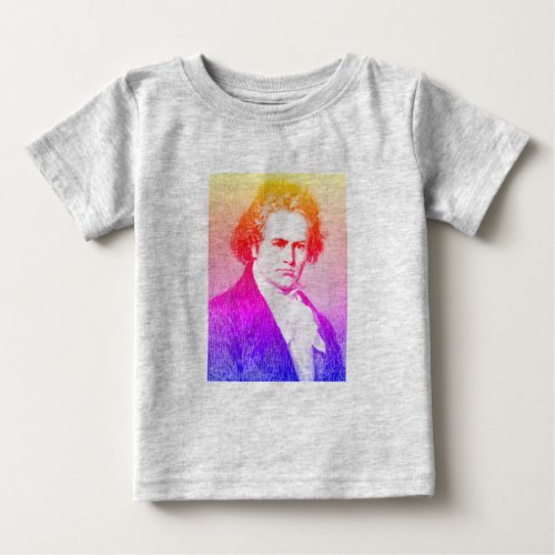 Beethoven Portrait Digital Rendering   T_Shirt