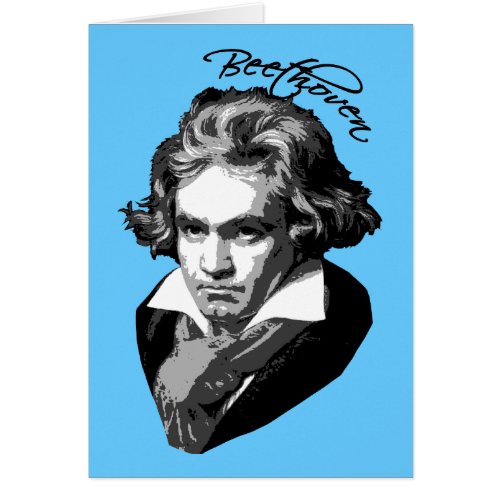 Beethoven Portrait on T shirts Mugs Gifts
