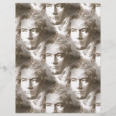 Beethoven Portrait Pattern (Front)