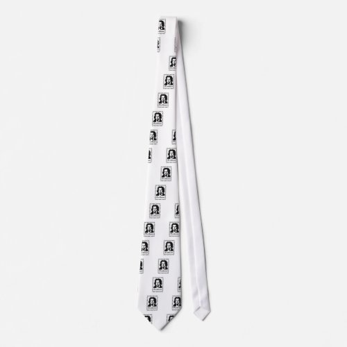 beethoven portrait with piano key frame neck tie