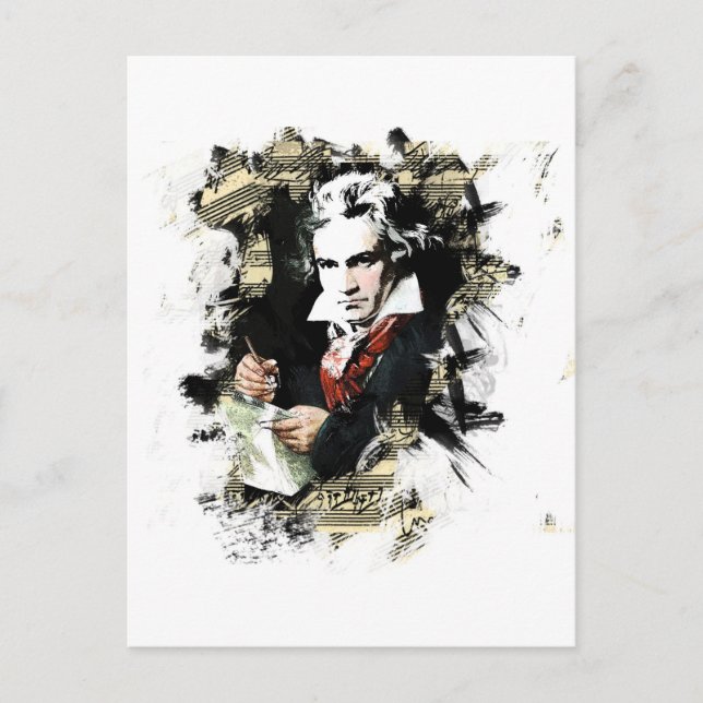 Beethoven Postcard (Front)