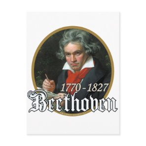 Beethoven Postcard