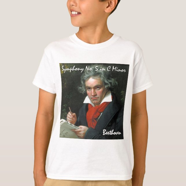 Beethoven Product Fine Art Classical Collection T-Shirt (Front)