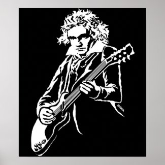 Beethoven Rock! Poster