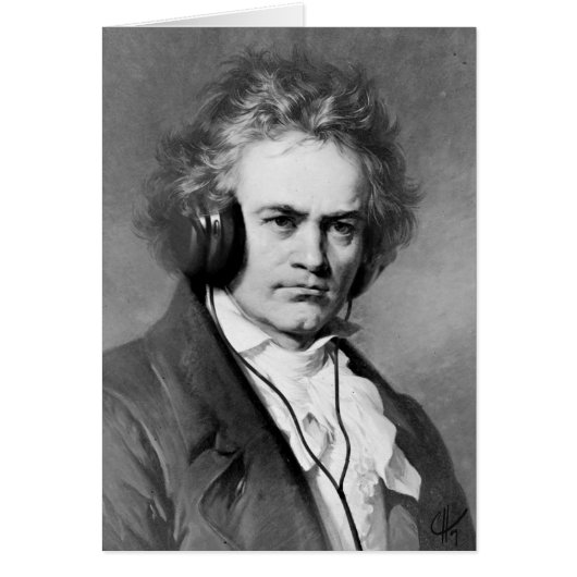 Beethoven Rocks Cards (Front)