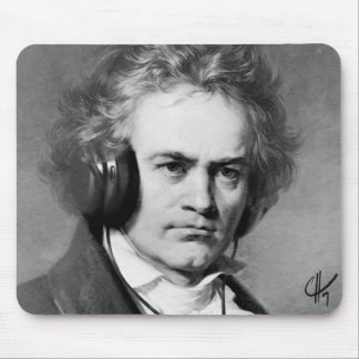 Beethoven Rocks Mouse Pad