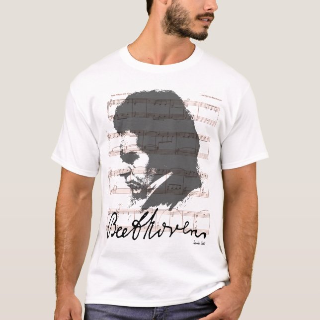 BEETHOVEN SKETCH T-Shirt (Front)