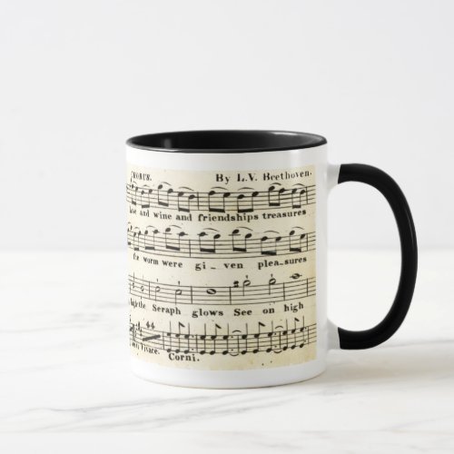 Beethoven Symphony No 9 Mug