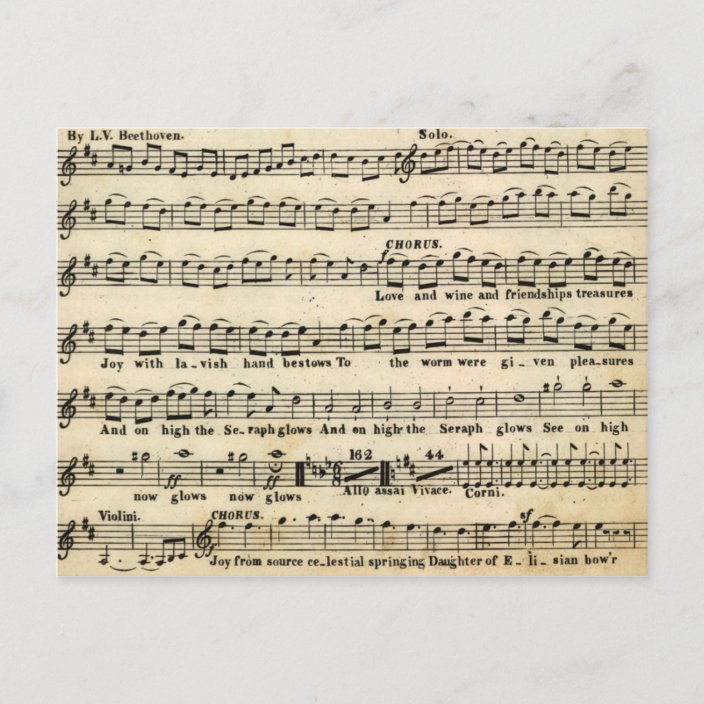 beethoven symphony 9 manuscript