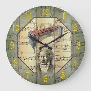 Beethoven ~ Symphony Orchestra ~ Xylophone ~   Large Clock