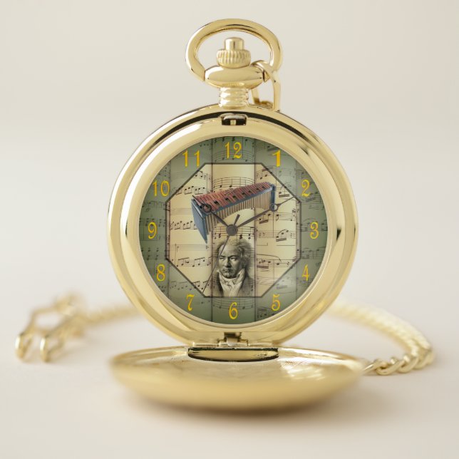 Beethoven ~ Symphony Orchestra ~ Xylophone ~   Pocket Watch (Inside)
