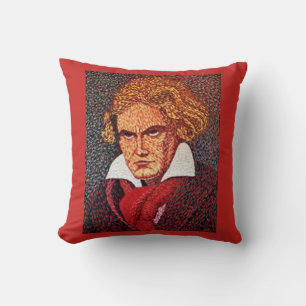 Beethoven Throw Pillow