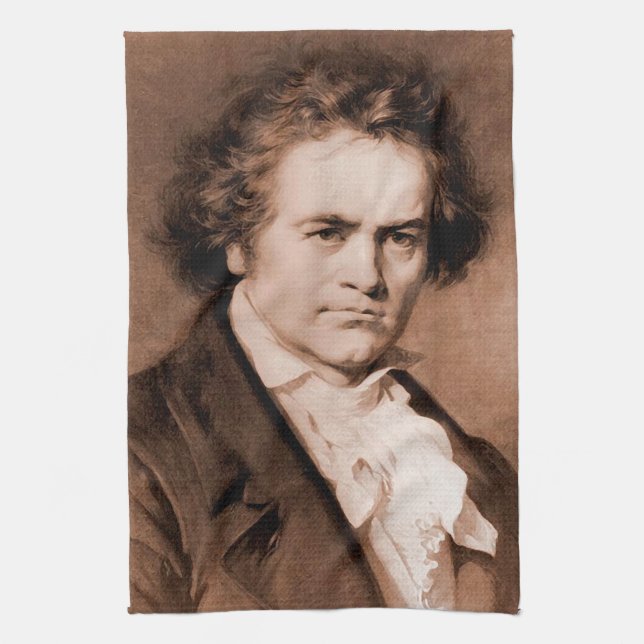 Beethoven Towel (Vertical)