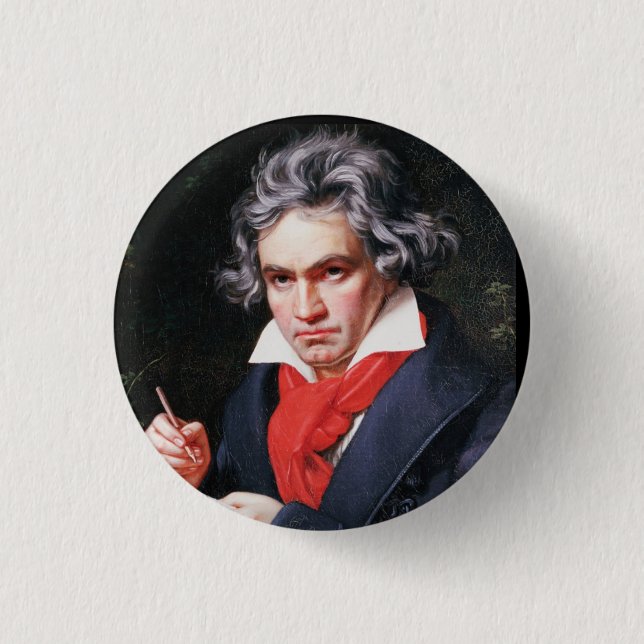 Beethoven writing button (Front)