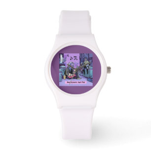 Beethoven's Half Pint Comic Unisex Watch