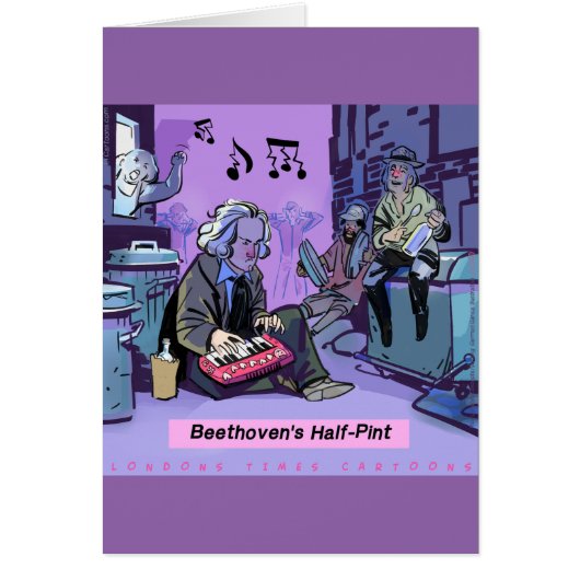 Beethoven's Half Pint Funny Gift (Front)