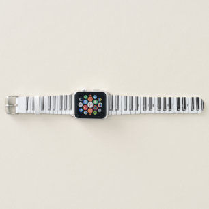 Beethoven's Piano Keyboard Apple Watch Band