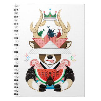 Beetle and watermelon (remake) notebook