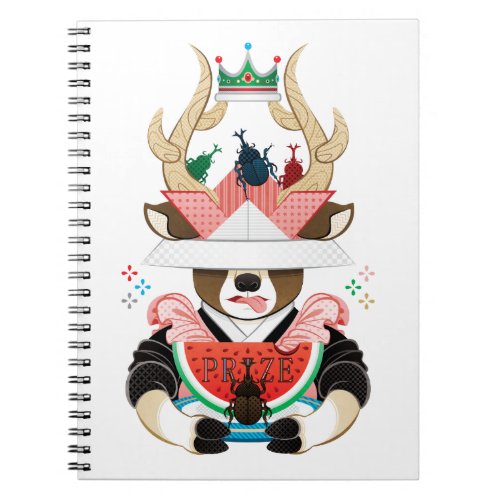 Beetle and watermelon (remake) notebook