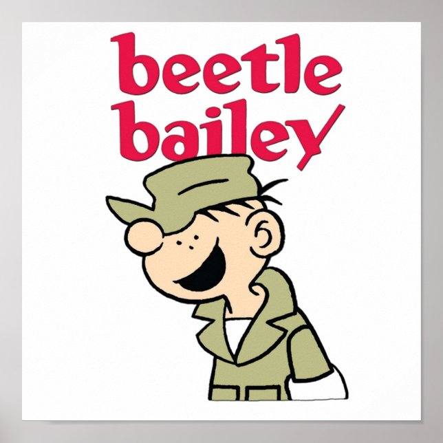 Beetle Bailey Poster (Front)