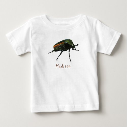 Beetle Bug Baby T_Shirt _ Optional Personalization