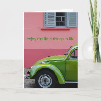 Beetle Bug Greeting Card