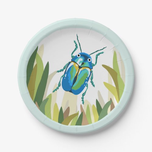 Beetle Bug Insect Paper Plate Outdoor Party