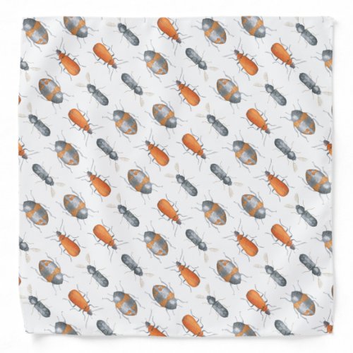 Beetle bug insect pattern bandana