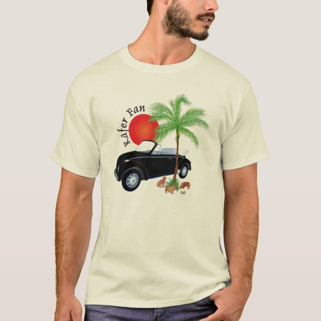 Beetle Cabriolet 1972 T-shirt (Front)