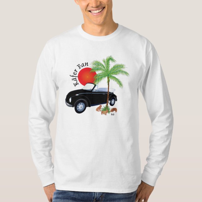 Beetle Cabriolet 1972 T-shirt (Front)