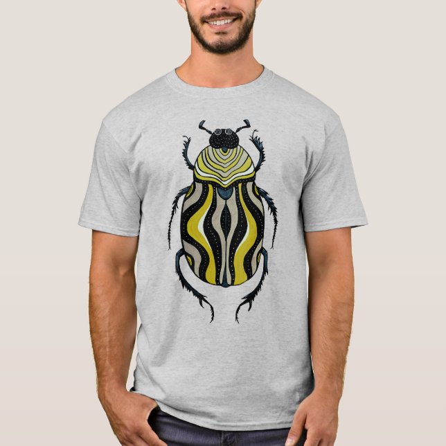 Beetle Insect Lover Entomology T-Shirt (Front)