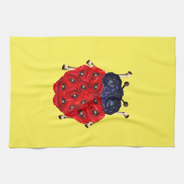 Beetle Kitchen Towel (Horizontal)