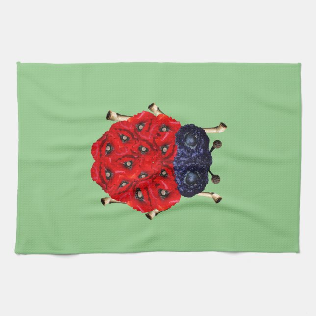Beetle Kitchen Towel (Horizontal)