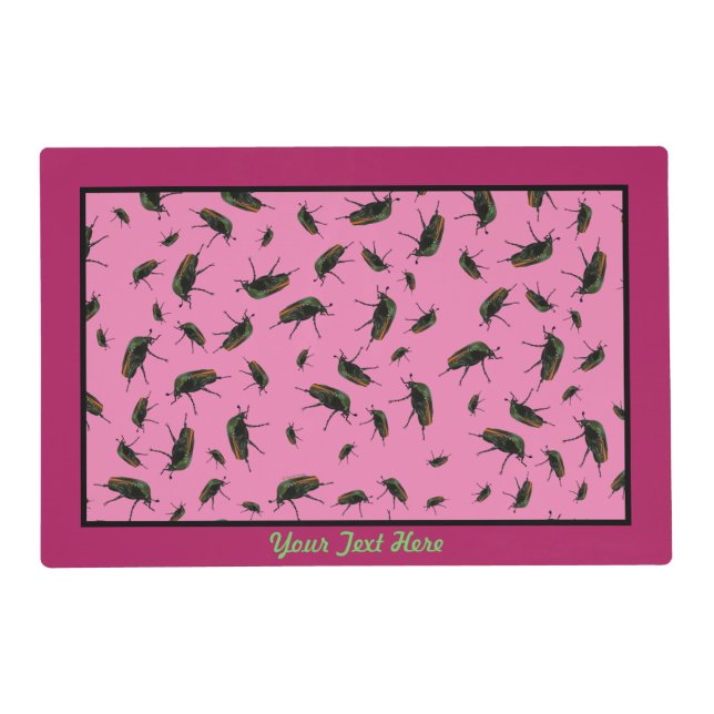 Beetle Laminated Placemat (Front)