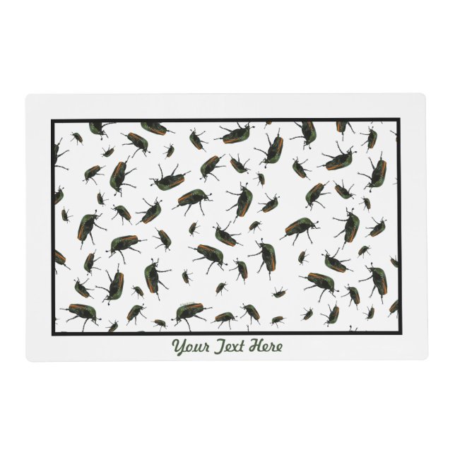Beetle Laminated Placemat (Front)