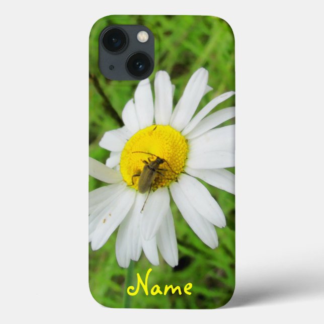 Beetle On A Daisy Case-Mate iPhone Case (Back)