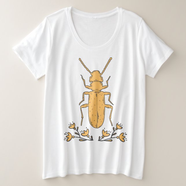 Beetle Plus Size T-Shirt (Design Front)