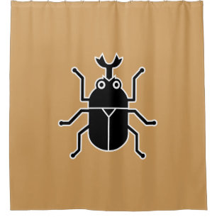 Beetle Shower Curtain