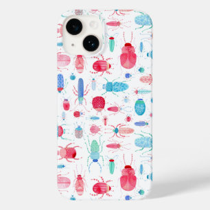 Beetle Watercolor Case-Mate iPhone 14 Case
